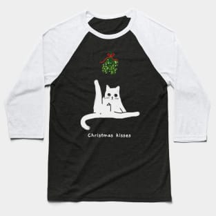 Mistletoe (white caption) Baseball T-Shirt